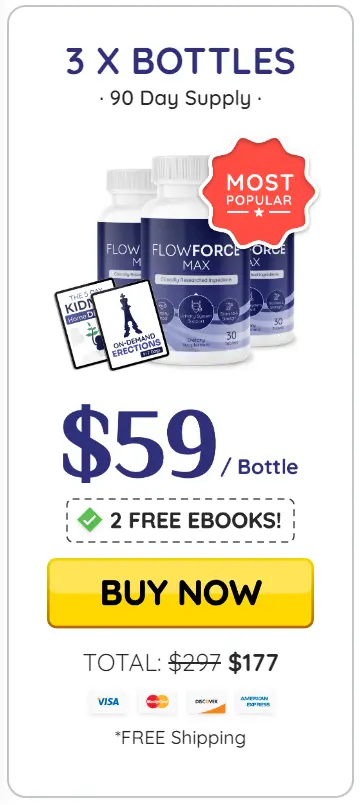 Order FlowForce Max 3 bottles